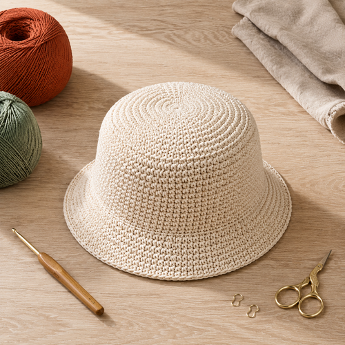 Crochet Bucket Hat Pattern – Easy Summer Hat