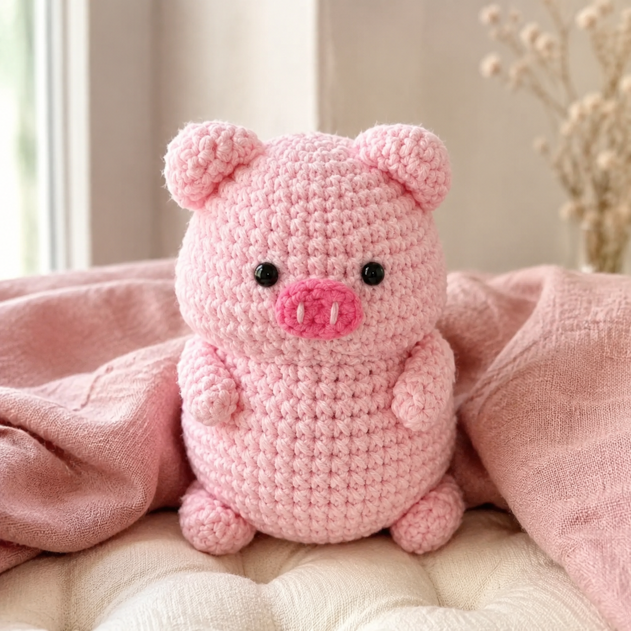 12-in-1 Chubby Animal Amigurumi Crochet Pattern