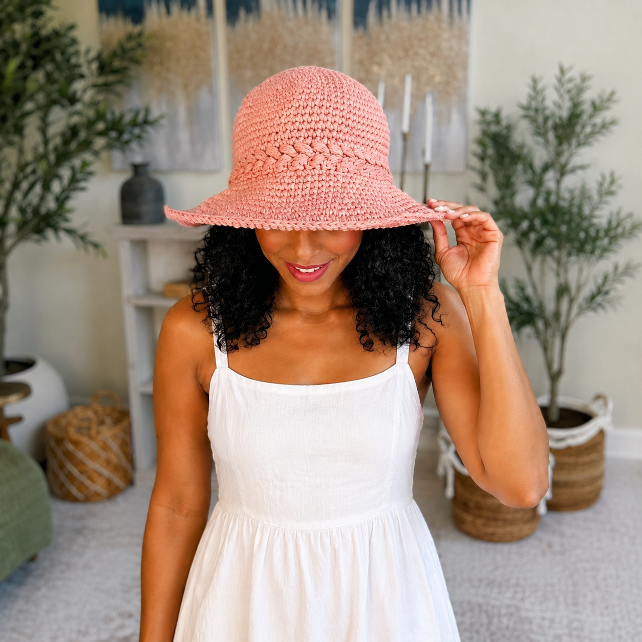 Crochet Summer Bucket Hat Pattern Bundle - 7 Sizes