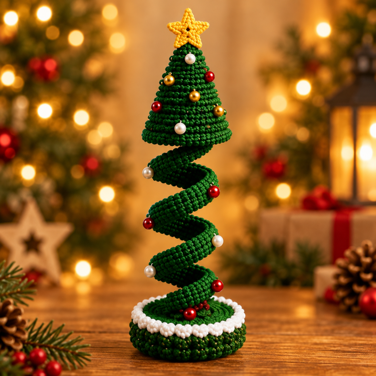 50+ Spiral Crochet Ornament Patterns Bundle – Christmas, Halloween & More