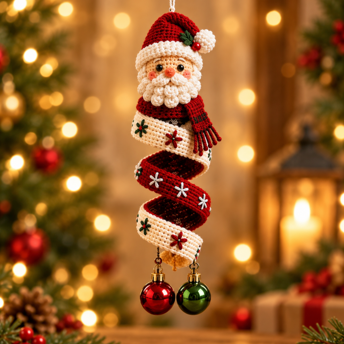 50+ Spiral Crochet Ornament Patterns Bundle – Christmas, Halloween & More