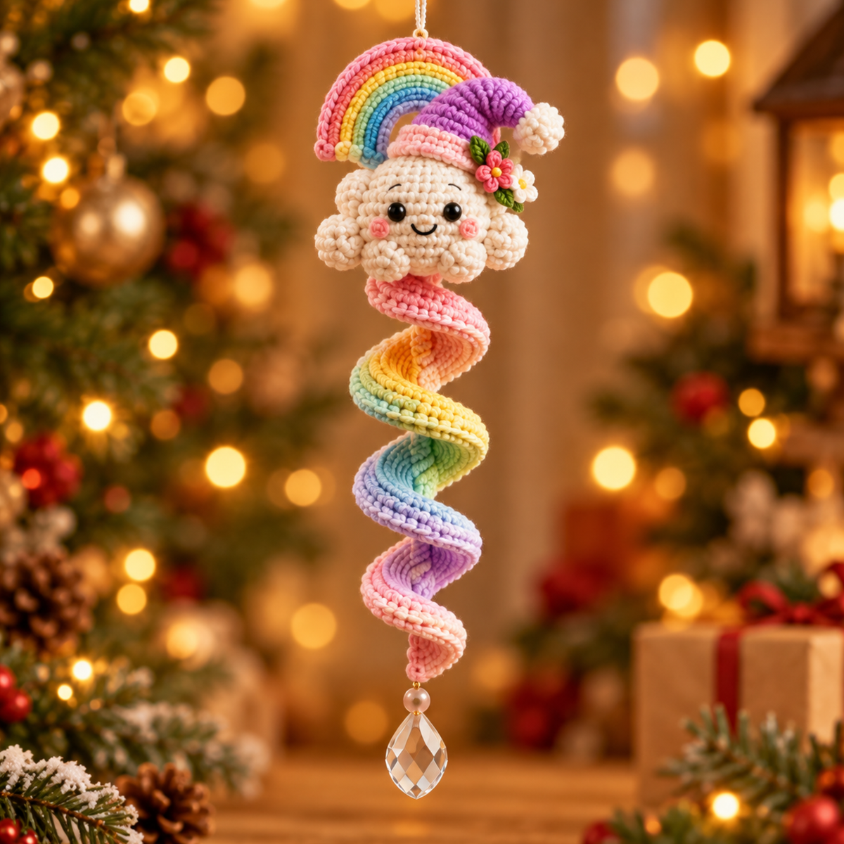 50+ Spiral Crochet Ornament Patterns Bundle – Christmas, Halloween & More